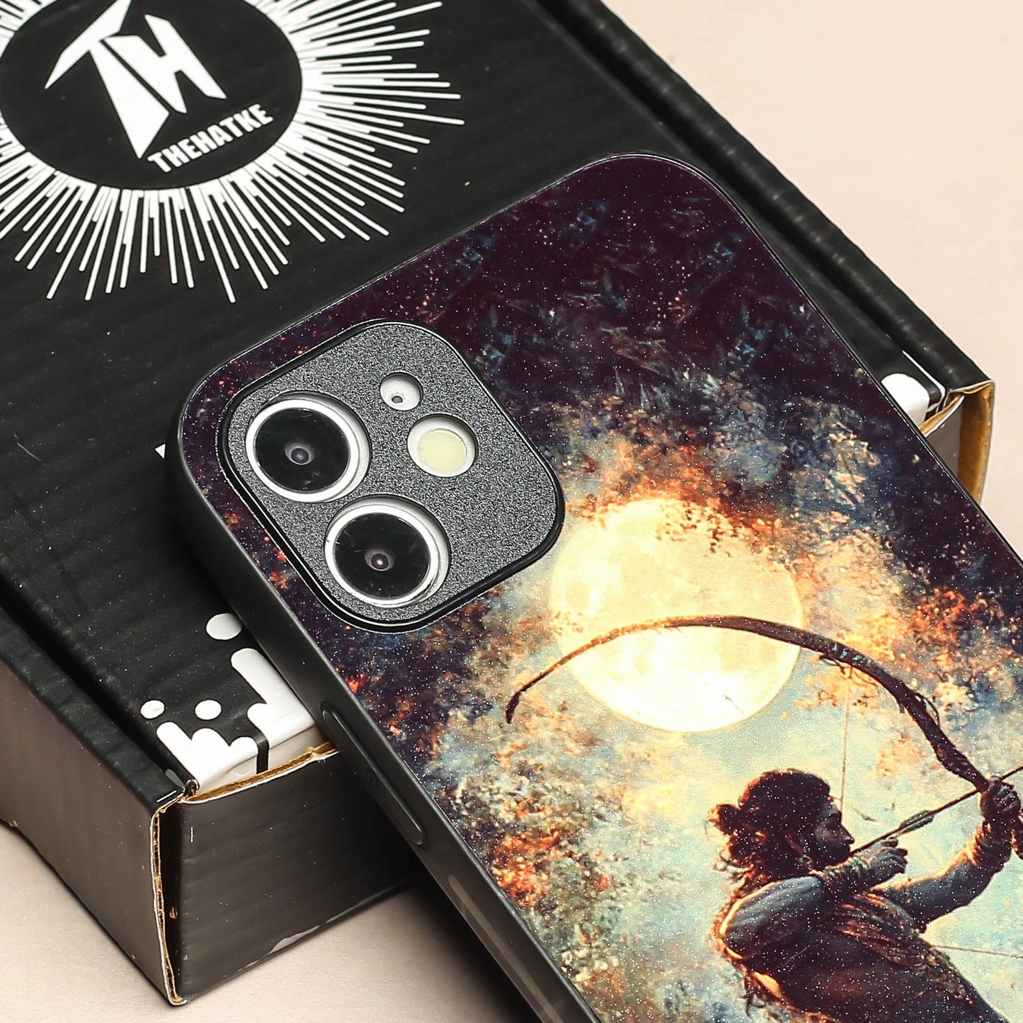 Ram ji 3rd Designer Metal Back cover for Apple Iphone 12