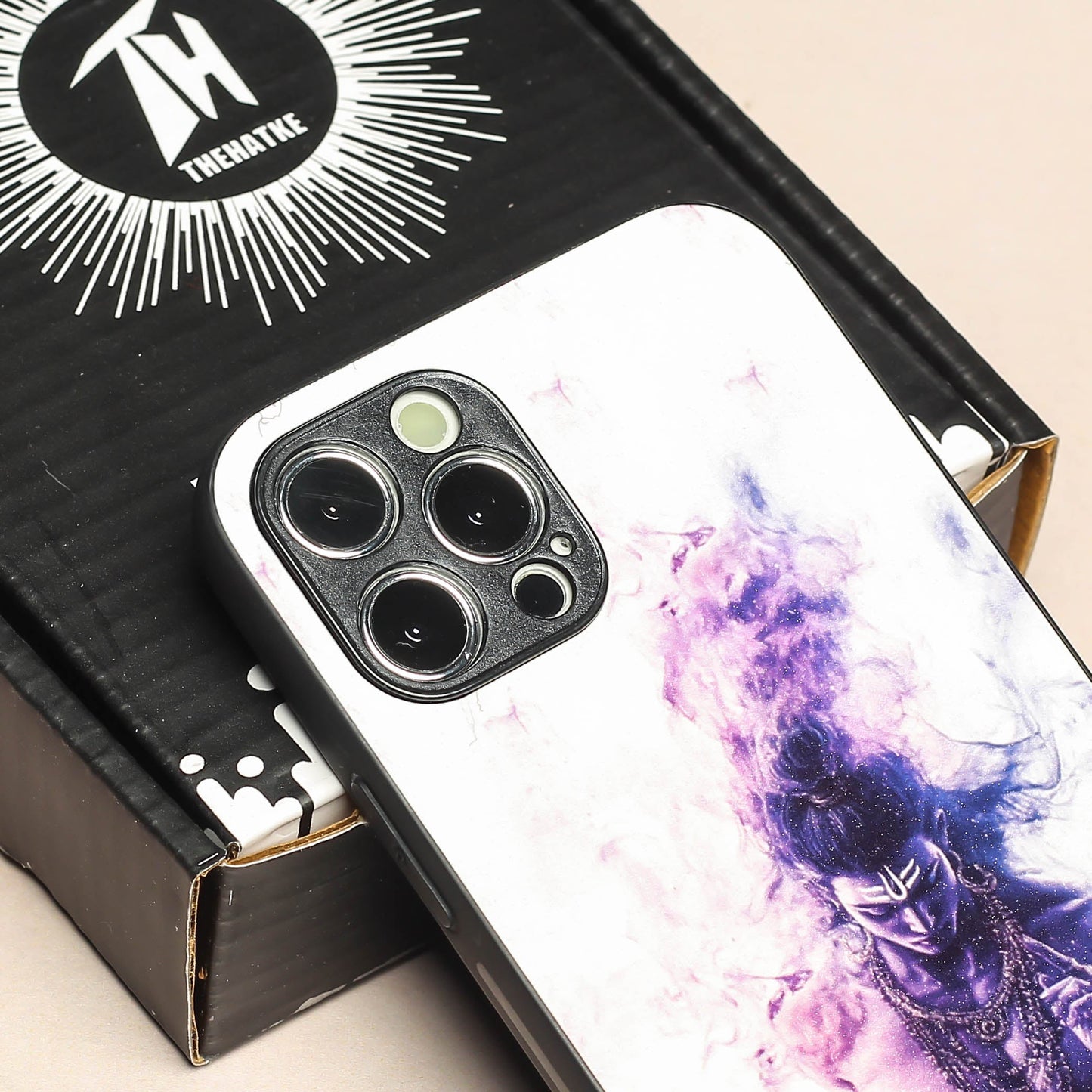 Mahadev ji 3rd Designer Metal Back cover for Apple Iphone 12 Pro Max