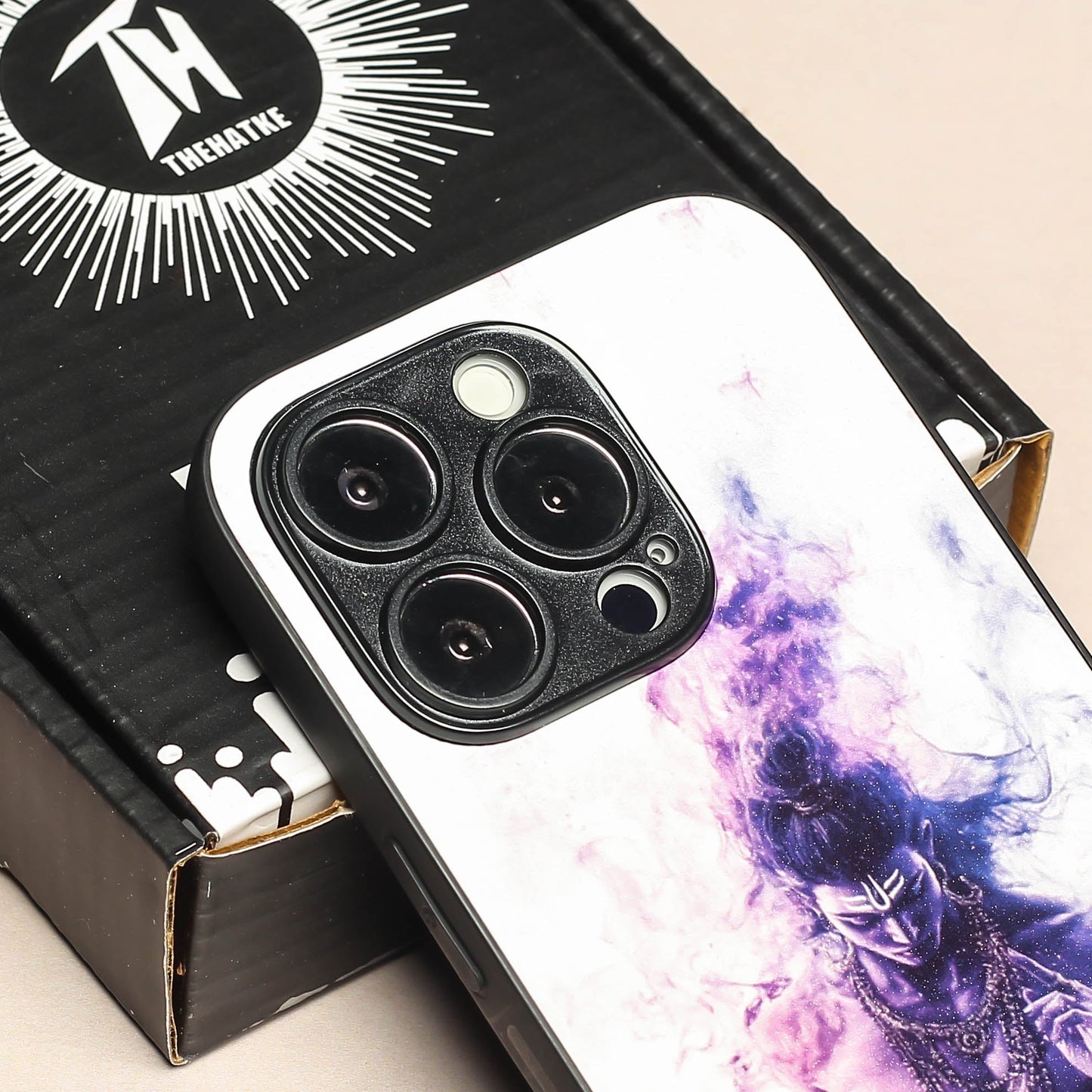 Mahadev ji 3rd Designer Metal Back cover for Apple Iphone 15 Pro Max