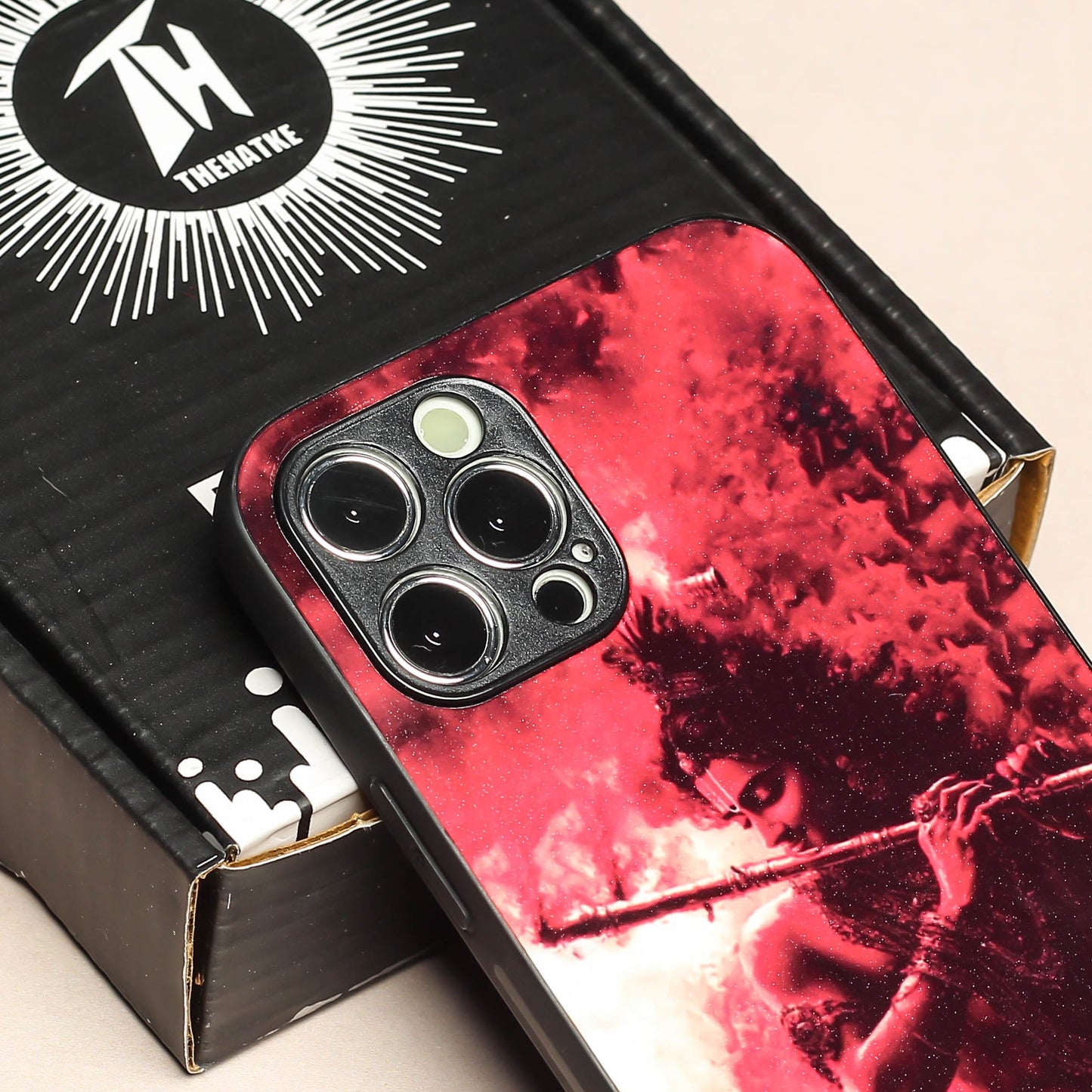 Krishna ji 4th Designer Metal Back cover for Apple Iphone 12 Pro