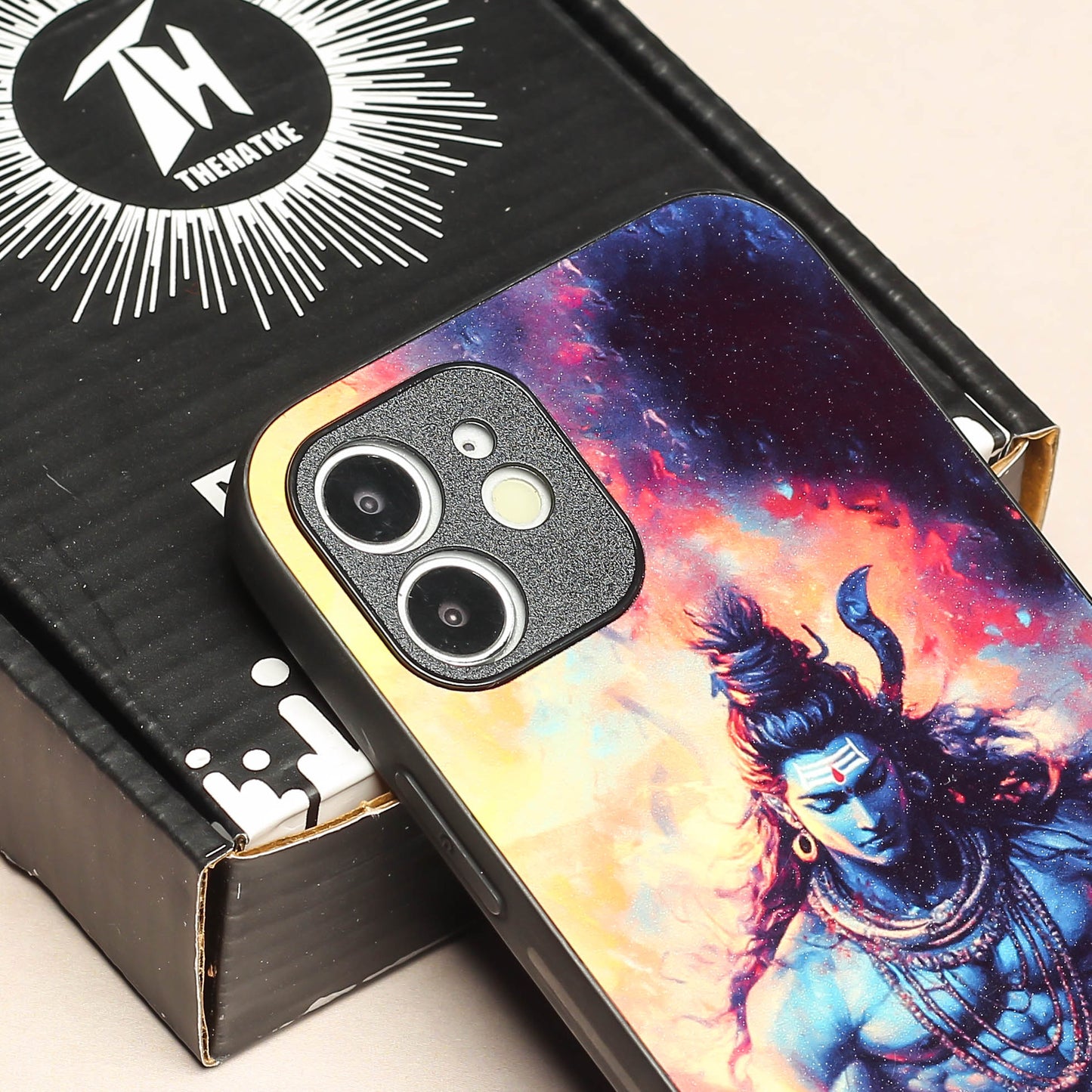 Mahadev ji 4th Designer Metal Back cover for Apple Iphone 11
