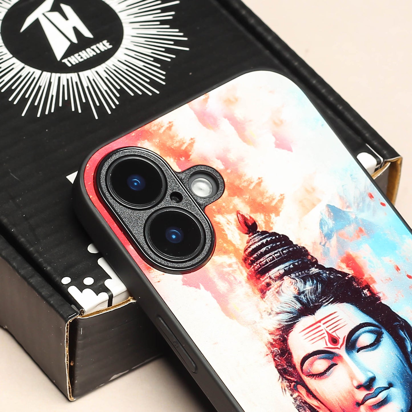 Mahadev ji 6th Designer Metal Back cover for Apple Iphone 16