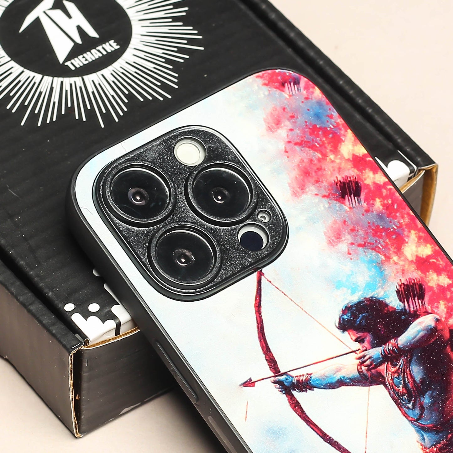 Ram ji 1st Designer Metal Back cover for Apple Iphone 13 Pro Max