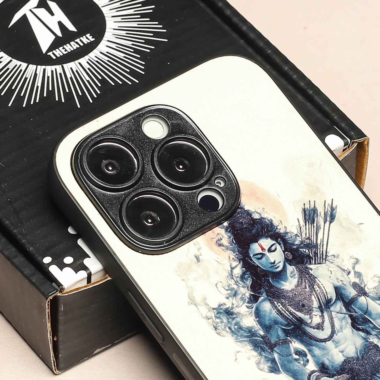 Ram ji 4th Designer Metal Back cover for Apple Iphone 13 Pro Max