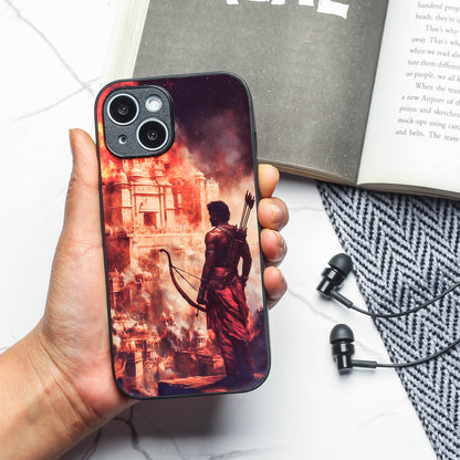 Ram ji 5th Designer Metal Back cover for Apple Iphone 15