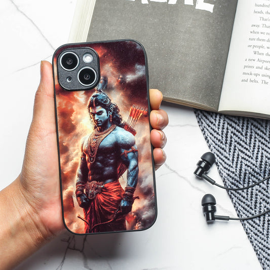 Ram ji 2nd Designer Metal Back cover for Apple Iphone 14