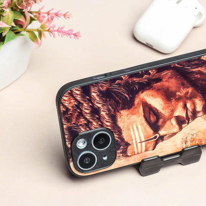 Mahadev ji 5th Designer Metal Back cover for Apple Iphone 14 Plus