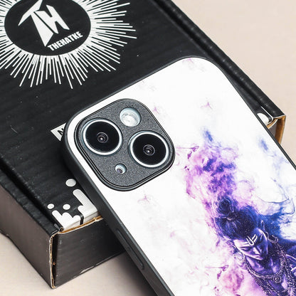 Mahadev ji 3rd Designer Metal Back cover for Apple Iphone 14 Plus