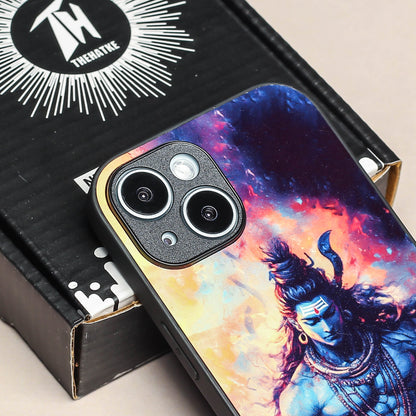 Mahadev ji 4th Designer Metal Back cover for Apple Iphone 15