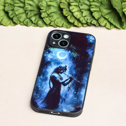 Krishna ji 2nd Designer Metal Back cover for Apple Iphone 15 Plus