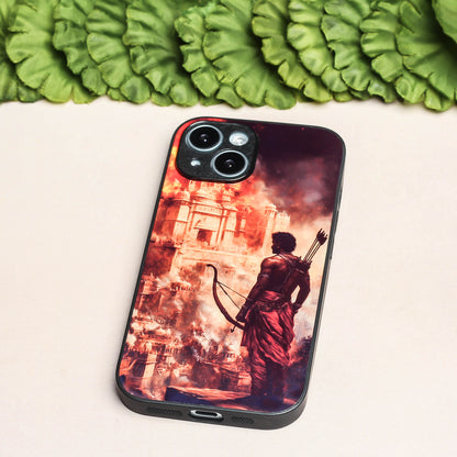 Ram ji 5th Designer Metal Back cover for Apple Iphone 15