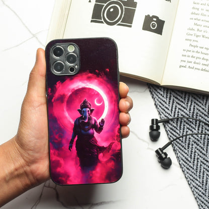 Ganesh ji 4th Designer Metal Back cover for Apple Iphone 11 Pro Max