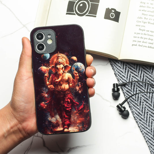 Ganesh ji 2nd Designer Metal Back cover for Apple Iphone 11