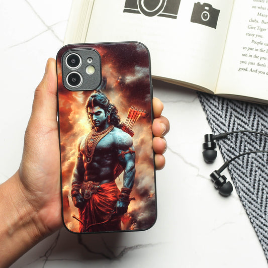 Ram ji 2nd Designer Metal Back cover for Apple Iphone 12
