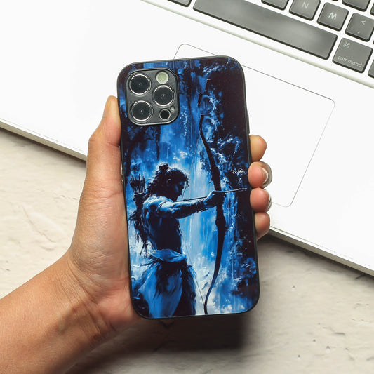 Ram ji 6th Designer Metal Back cover for Apple Iphone 12 Pro