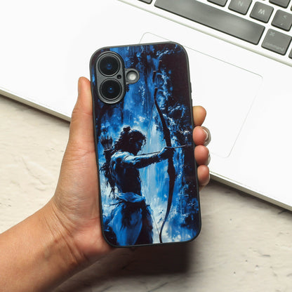 Ram ji 6th Designer Metal Back cover for Apple Iphone 16 Plus