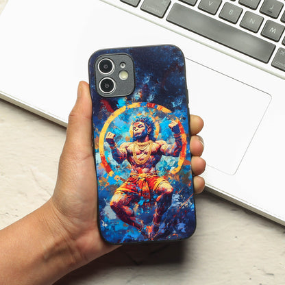 Hanuman ji 1st Designer Metal Back cover for Apple Iphone 12