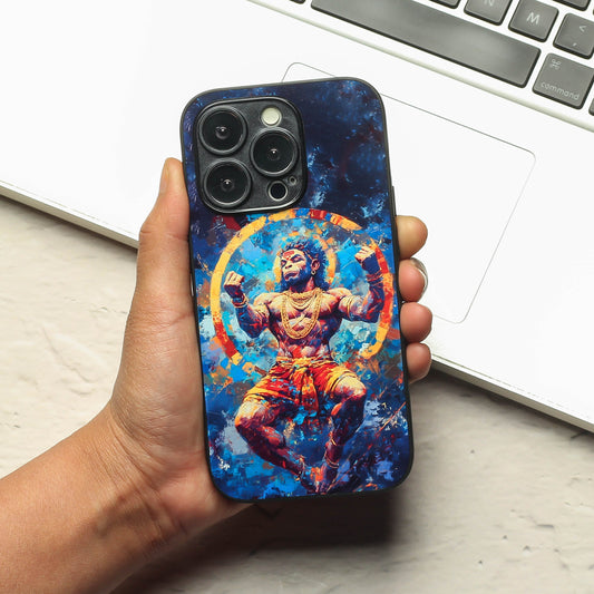Hanuman ji 1st Designer Metal Back cover for Apple Iphone 15 Pro Max