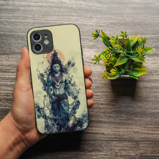 Ram ji 4th Designer Metal Back cover for Apple Iphone 12