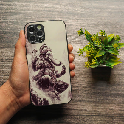 Ganesh ji 6th Designer Metal Back cover for Apple Iphone 11 Pro Max