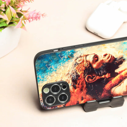 Hanuman ji 3rd Designer Metal Back cover for Apple Iphone 11 Pro Max