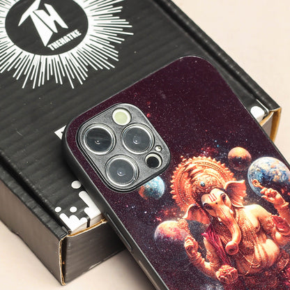 Ganesh ji 2nd Designer Metal Back cover for Apple Iphone 11 Pro Max