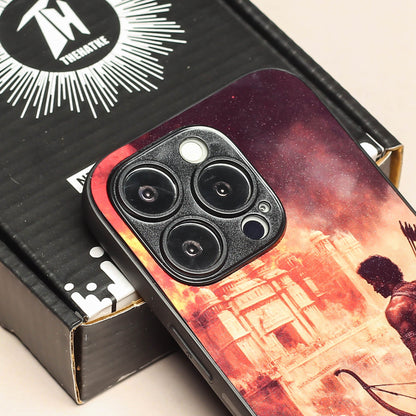 Ram ji 5th Designer Metal Back cover for Apple Iphone 13 Pro Max