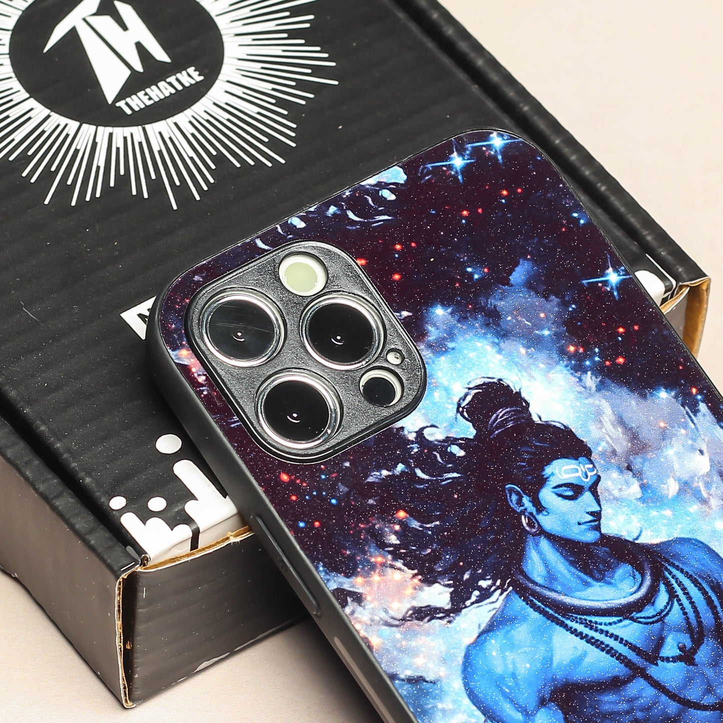 Mahadev ji 2nd Designer Metal Back cover for Apple Iphone 12 Pro Max
