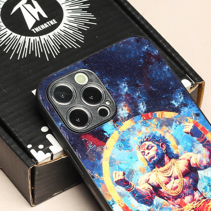 Hanuman ji 1st Designer Metal Back cover for Apple Iphone 12 Pro Max