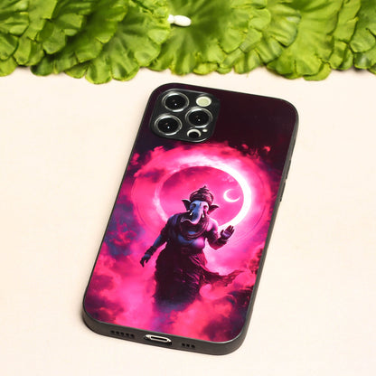 Ganesh ji 4th Designer Metal Back cover for Apple Iphone 11 Pro Max