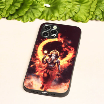Ganesh ji 3rd Designer Metal Back cover for Apple Iphone 11 Pro Max
