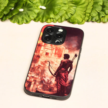 Ram ji 5th Designer Metal Back cover for Apple Iphone 13 Pro Max