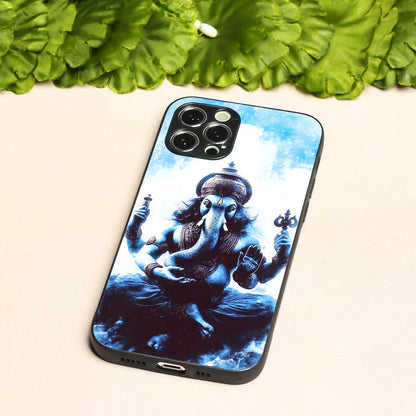 Ganesh ji 1st Designer Metal Back cover for Apple Iphone 12 Pro Max