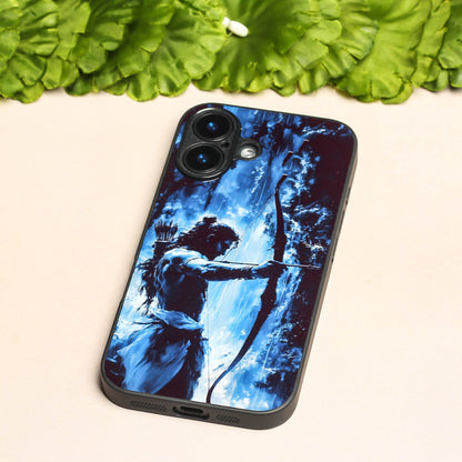 Ram ji 6th Designer Metal Back cover for Apple Iphone 16 Plus