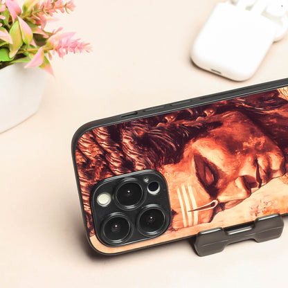 Mahadev ji 5th Designer Metal Back cover for Apple Iphone 13 Pro Max