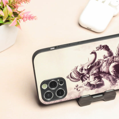 Ganesh ji 6th Designer Metal Back cover for Apple Iphone 11 Pro Max