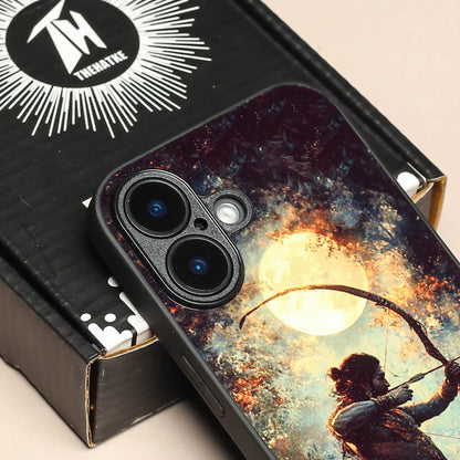 Ram ji 3rd Designer Metal Back cover for Apple Iphone 16 Plus