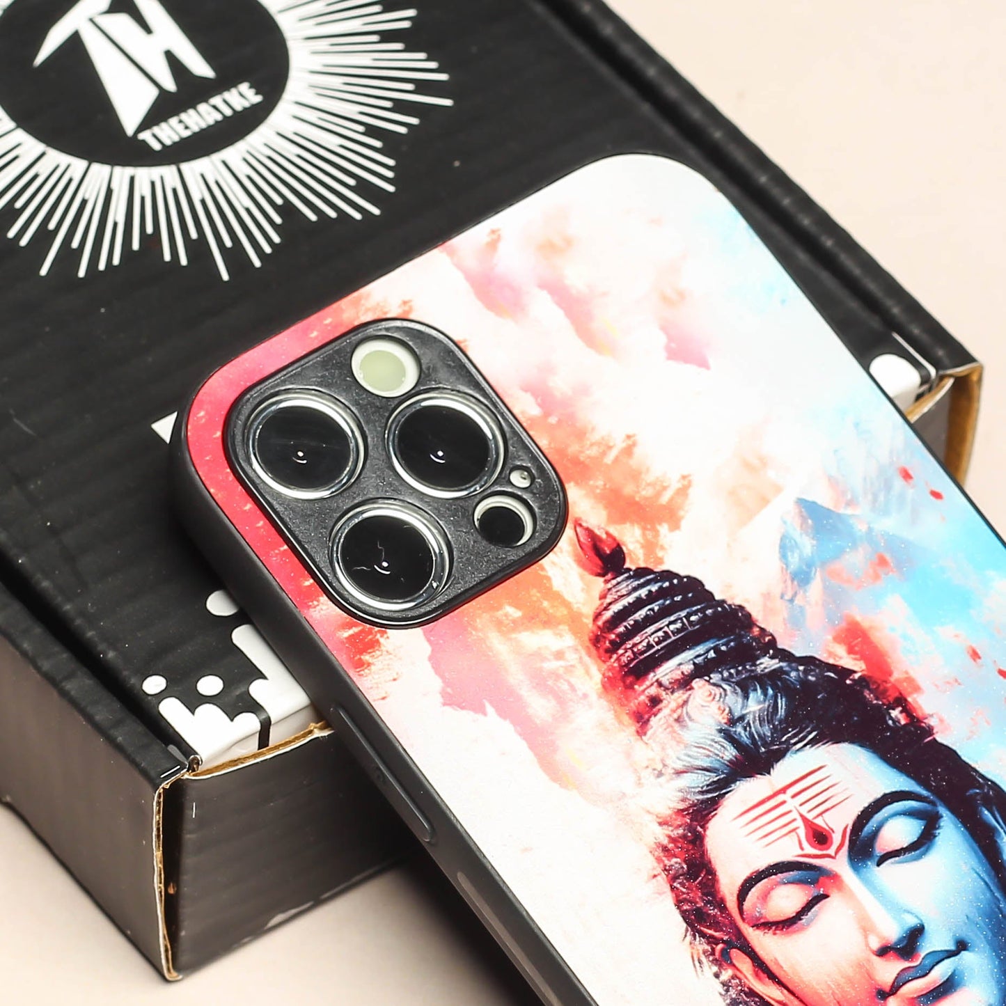 Mahadev ji 6th Designer Metal Back cover for Apple Iphone 12 Pro Max