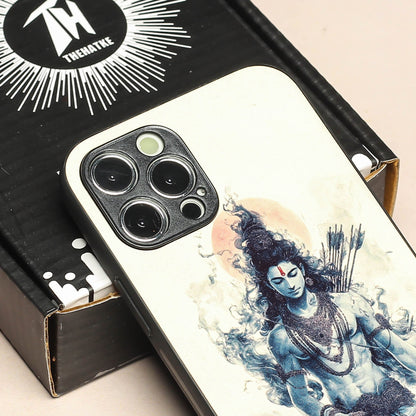 Ram ji 4th Designer Metal Back cover for Apple Iphone 12 Pro Max