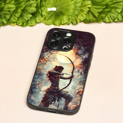 Ram ji 3rd Designer Metal Back cover for Apple Iphone 16 Pro Max