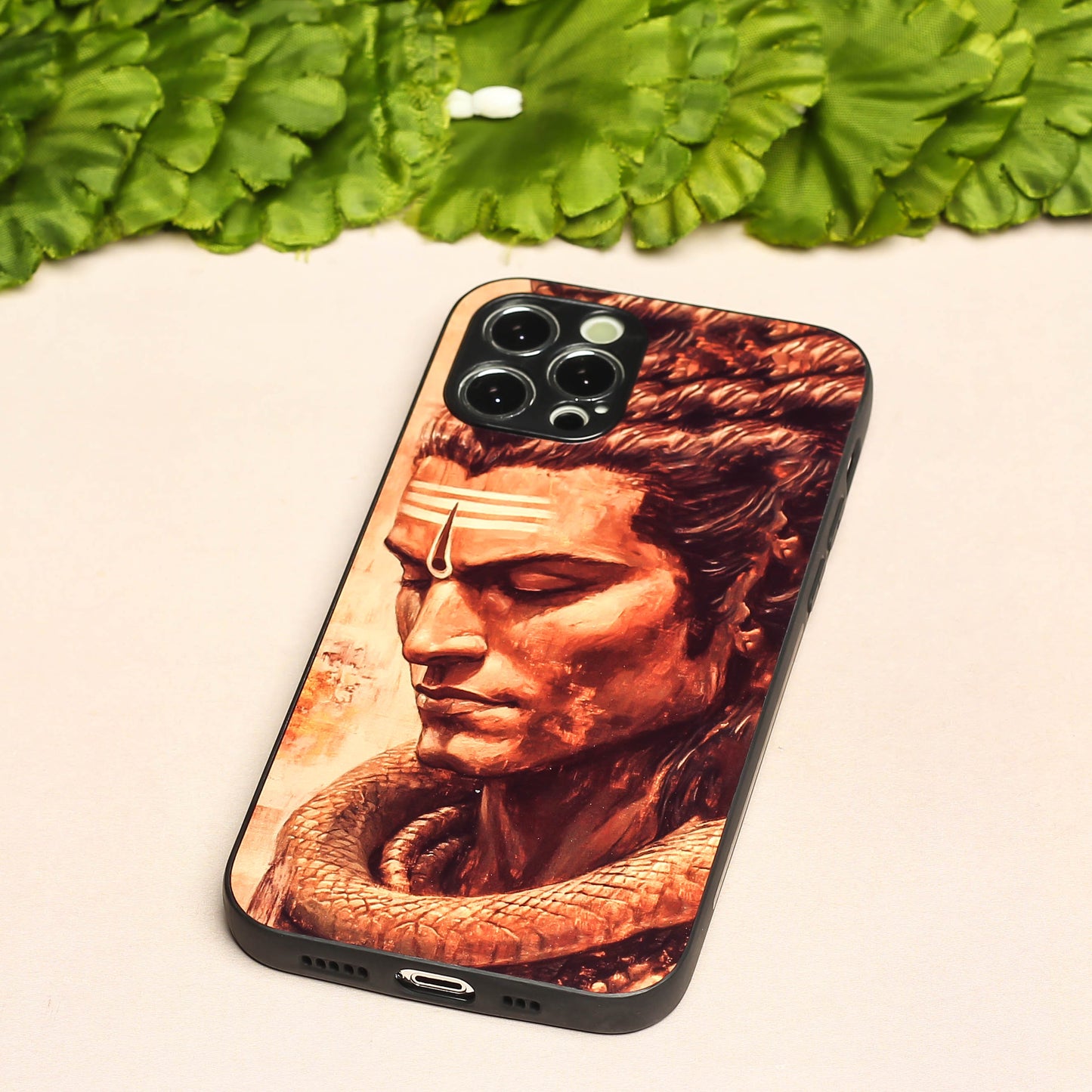 Mahadev ji 5th Designer Metal Back cover for Apple Iphone 12 Pro Max