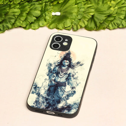 Ram ji 4th Designer Metal Back cover for Apple Iphone 12